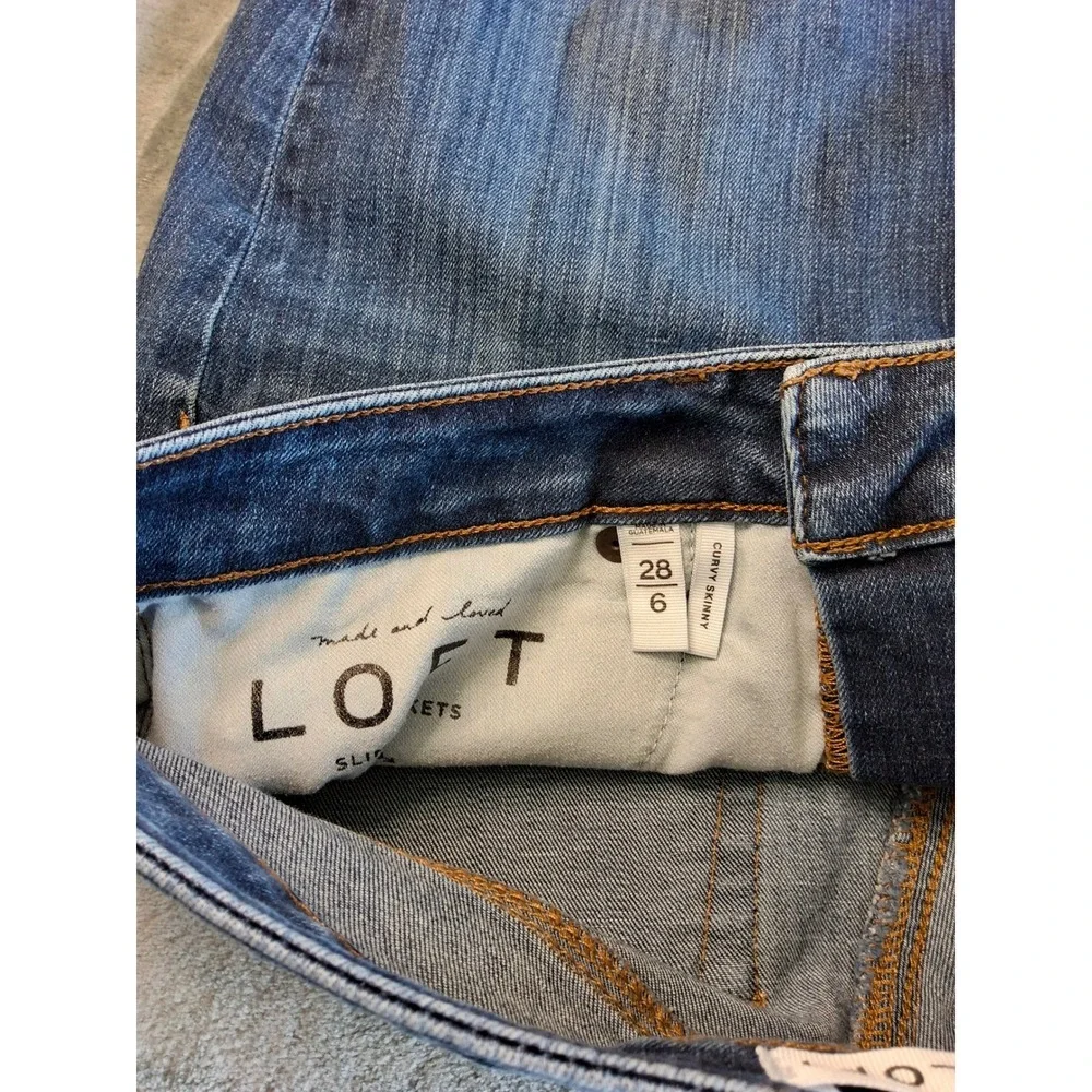 LOFT curvy skinny